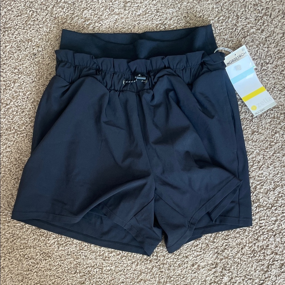 Zella Women's Black Athletic Shorts